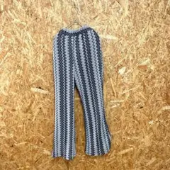 Samansa Mos2 カジュアルパンツ ニット ウエストゴム ブラウン