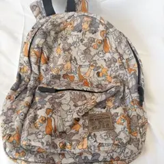 ディズニー　おしゃれキャット マリー　トゥルーズ　ベルリオーズ　リュック　総柄