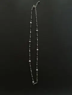 パール ロングネックレス バロック 淡水