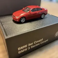 【純正品】BMW 3シリーズCoupé （E92）赤 ミニカー