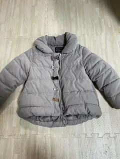 Petit main グレー 中綿コート