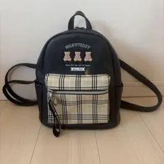 MILK TEDDY クマ刺繍 リュック