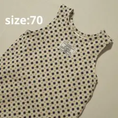Cottoli カバーオール　ロンパース　サイズ70