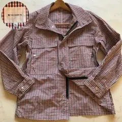 使用回数少/XLサイズ✨タケオキクチ ブルゾン マルチカラー 手洗い可能