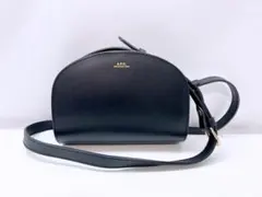 美品　APC　アーペーセー　Demi-Lune　ミニバッグ　ショルダーバッグ　黒