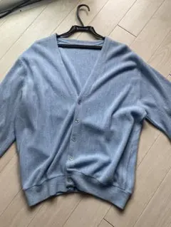 USA製カーディガン　ヴィンテージレア　水色