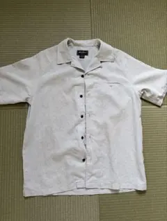 90s- Eddie Bauer リネン 開襟ボックスシャツ 半袖 Mのサムネイル