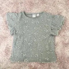 ZARA KIDS / ザラキッズ　フラワー柄Tシャツ　110cm