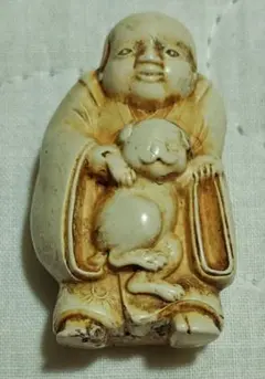 時代提物 根付 冷酒枡 古美術 細工彫刻 天然素材 牙 - メルカリ