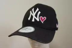 ニューヨークヤンキース×ニューエラ♡メッシュキャップ帽子CAP♡ハートMLB野球
