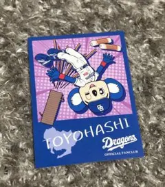 中日ドラゴンズ　ドアラ ご当地ステッカー　豊橋