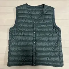 mont-bell モンベル ダウンベスト XL ダークグリーン