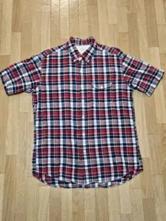 チェック半袖ワイシャツ(バックナンバー BACK NUMBER)