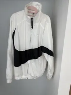 Nike ナイロンジャケット ホワイト/ブラック