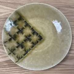 a722 名工 加藤作助 赤津焼 丸皿 9客 赤津瀬戸 中皿 懐石道具 - メルカリ