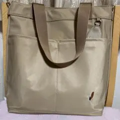 FIRANO ベージュバッグ　2ウエイ