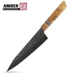 V金10号 67層ダマスカス 切付 筋引 柳刃 刺身 シェフ 包丁 G10樹脂柄