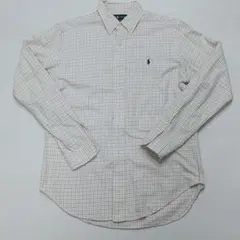Ralph Lauren 90's ワンポイント 刺繍ロゴ BD シャツ
