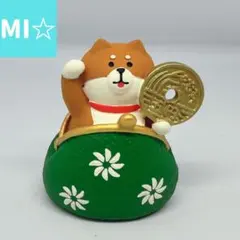 デコレ コンコンブル ひょっこり金運がま口 招きわんこ