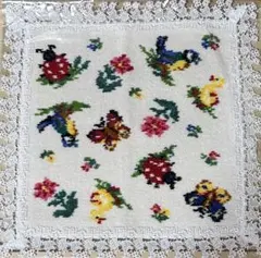 ※新品未使用※近沢レース　フェイラー　コラボ　ハイジ　タオルハンカチ