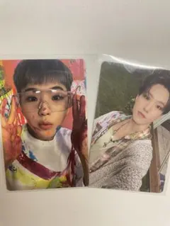 2枚セット seventeen ホシ トレカ