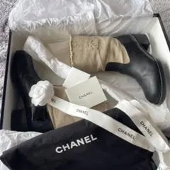 お値下げ‼️CHANEL.シャネル.ブーツ.サイズ37C
