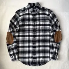 POLO RALPH LAUREN チェック フランネル シャツ エルボーパッチ