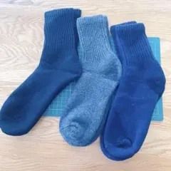 メンズ 靴下 ウールソックス 厚手 蓄熱 3色セット 25-29cm