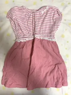 美品　ビケットクラブ　ワンピース　ピンク　90