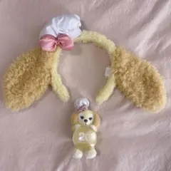 クッキーアン　20周年　ぬいぐるみチャーム　カラフルハピネス&カチューシャ