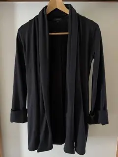 rienda ブラック ロングカーディガン