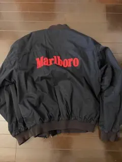 Lマルボロmarlboroマールボロma-1ジャケットリバーシブルヴィンテージ