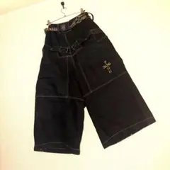 DOG TOWN ドッグタウン ワイド ビッグ バギー デニム ハーフ パンツのサムネイル