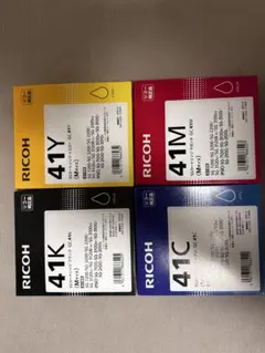 RICOH 純正インクカートリッジ 43KT 43CT 43YT RICOH 純正インクカートリッジ 43KT 43CT 43YT - メルカリ