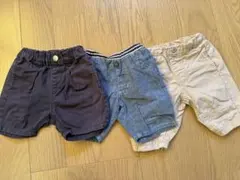 BREEZE他ショートパンツ 3点セット サイズ80