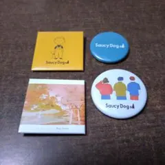 Saucy Dogs ピンバッジ 4点セット