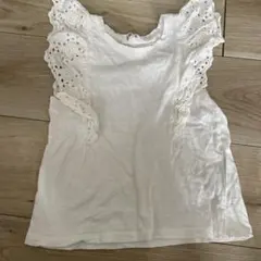 H&M ホワイト タンクトップ US 2-4Y
