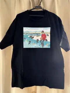 【シワ多】キヨ キヨ猫Tシャツ ブラック レディース