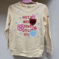 ミキハウス ホットビスケッツ トレーナー 120
