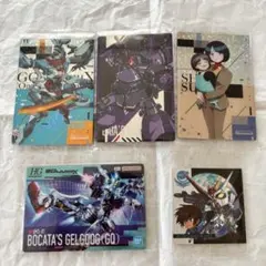 【新品】機動戦士ガンダム　ジークアクス　カードウエハース　等　5枚