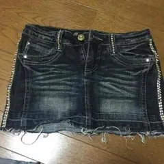 激安！きらきら可愛いデニムスカート