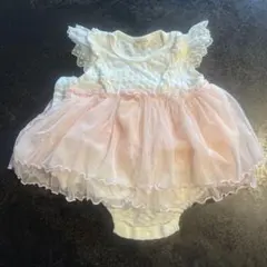 kids zoo チュール　ロンパース　カバーオール