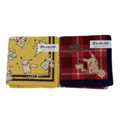 【レア】ポケットモンスター　ポケモン　ピカチュウ　ハンカチ