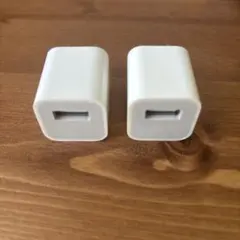 Apple USB充電アダプター 2個セット