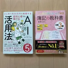 2ヶ月で月30万円を実現する 超初心者でも稼げるAI活用法 他一冊
