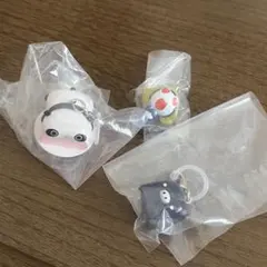 めじるしアクセサリー　ケロロ軍曹　たれぱんだ　モノクロブー　 3個セット