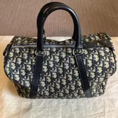 クリスチャンディオールハンドバッグ トロッターキャンバス【中古