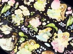 切売 1615★ 海外 マスキングテープ マステ PET 装飾 人物 贝壳光