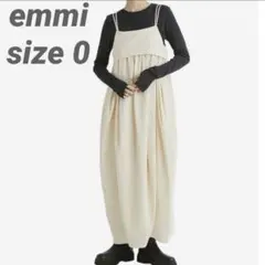 未使用 emmi atelier VIBTEXロングリボンワンピース ホワイト - メルカリ