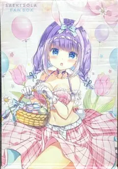 月末セール】水着はるかちゃん B2タペストリー ぱんのみみ うりぼう